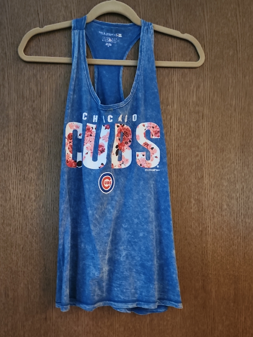 Chicago Cubs Blue Tank